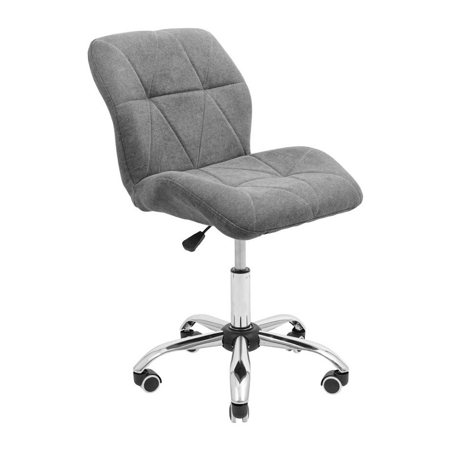 Крісло RICHMAN Бінго Хром Ф-29 Темно-Сіре